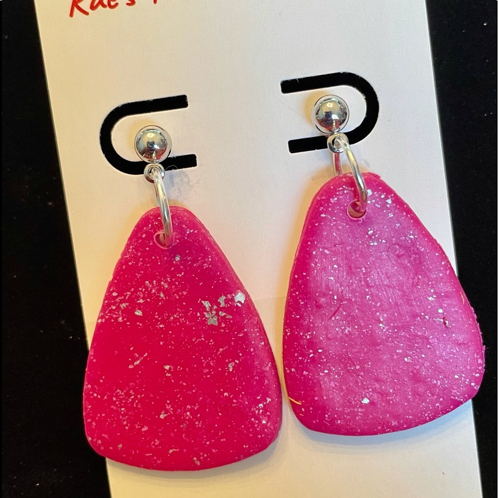 Polymer clay earrings